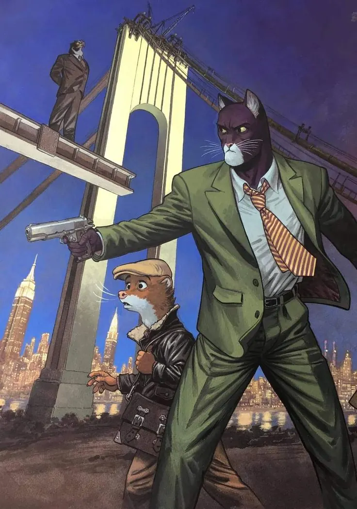 Blacksad Poster
