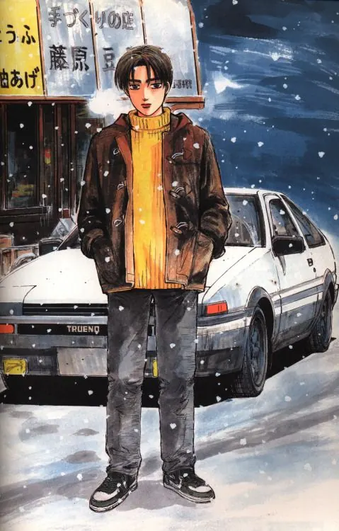 Initial D Poster