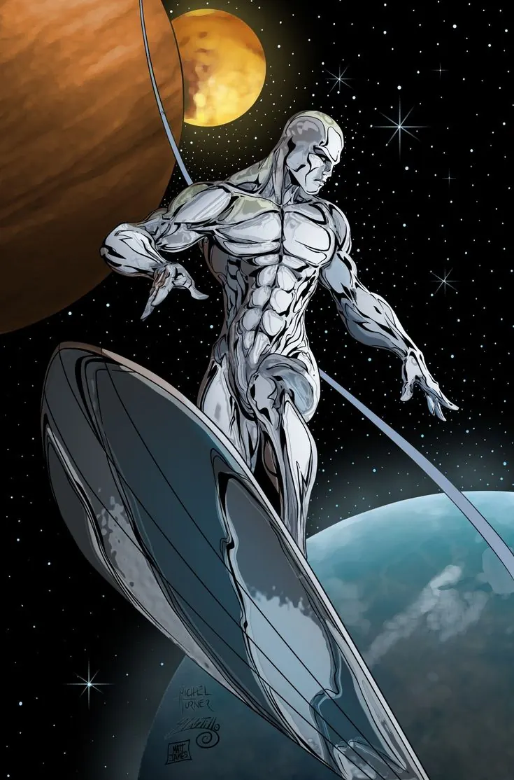 Silver Surfer Black Poster